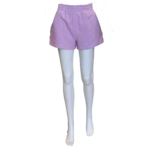 Alondra Pocket Towel Terry Shorts | Lavender