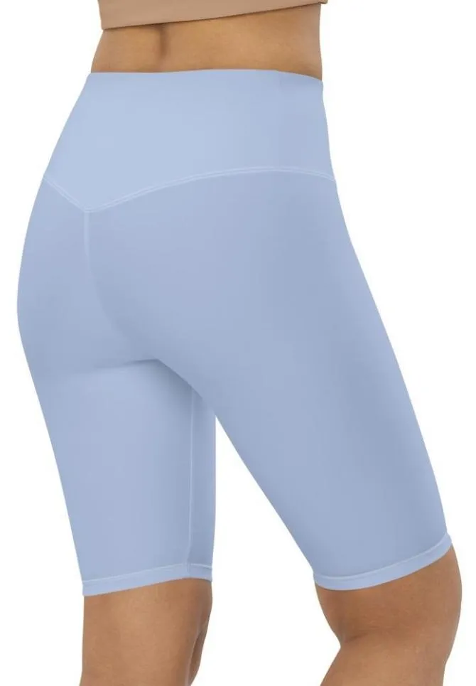 Baby Blue Biker Shorts