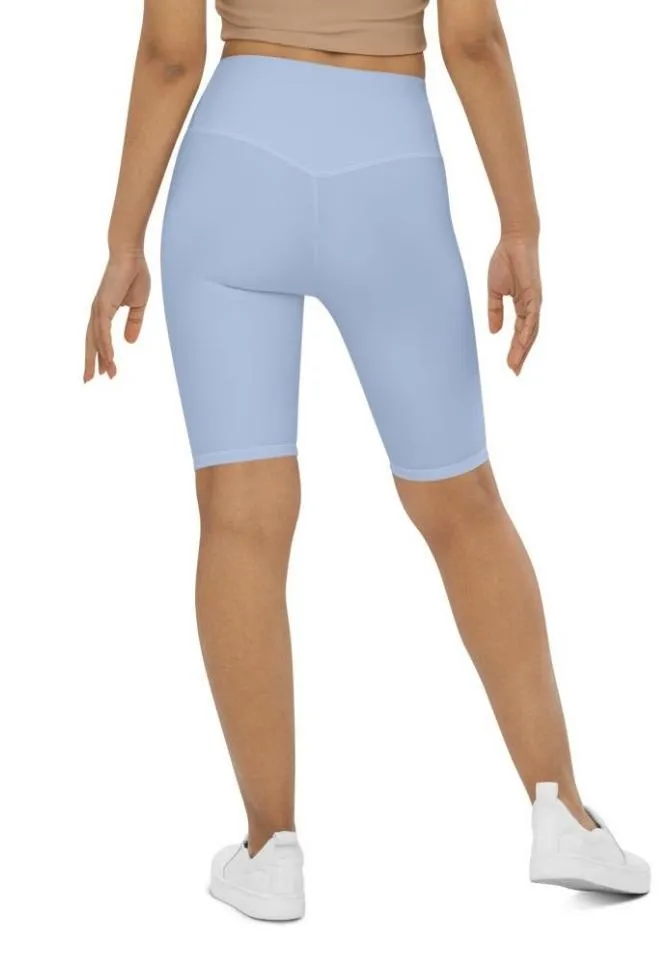 Baby Blue Biker Shorts