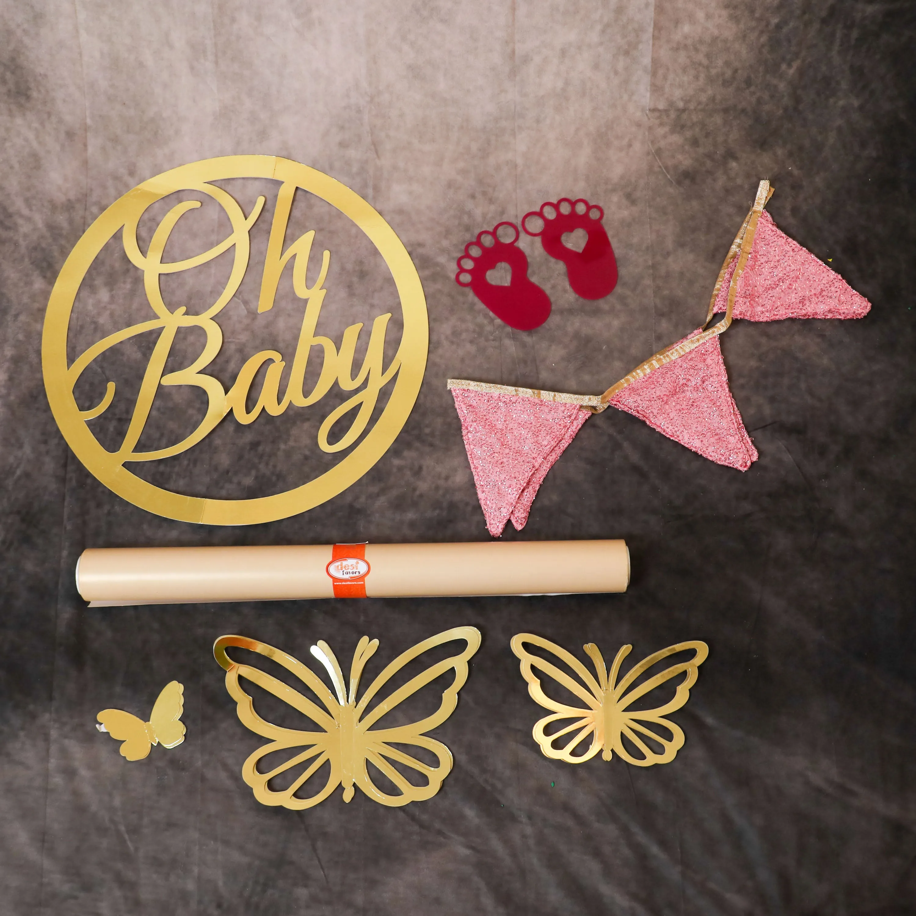 Baby Shower Backdrop Kit