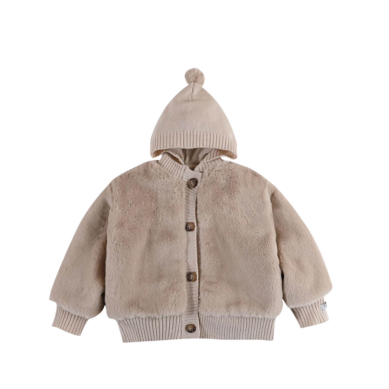 BIRIE JACKET-Soft Sand Teddy