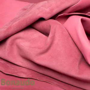 BONUADO REVERSE SUEDE BABYCALF - PINK - 0.8/1.0mm