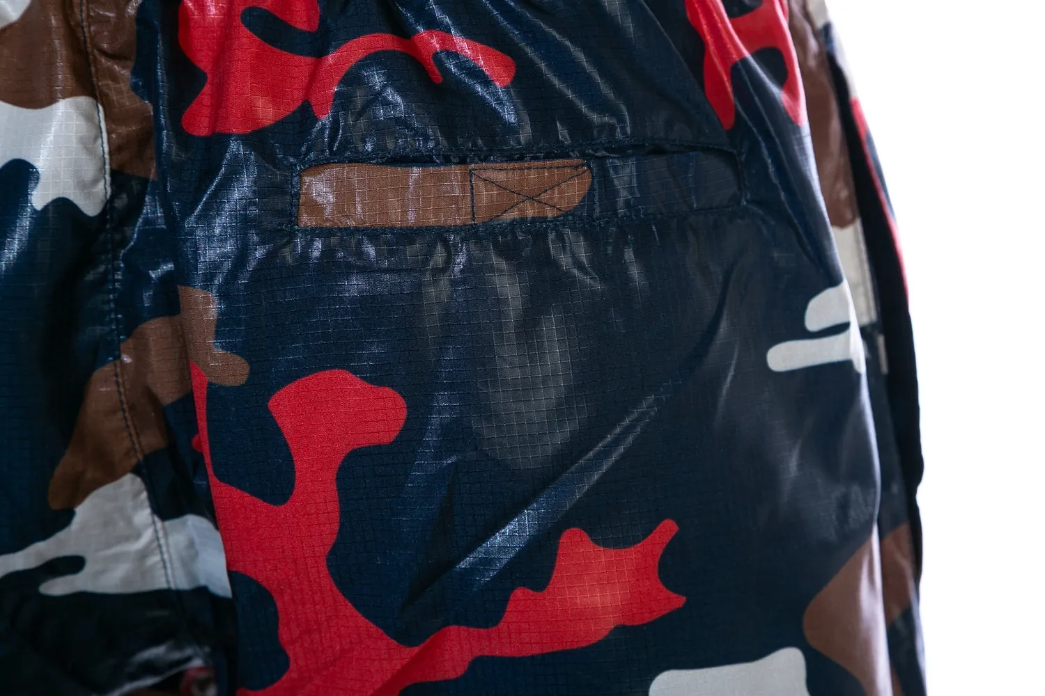 BOSS Barreleye Swim Short in Navy Camo