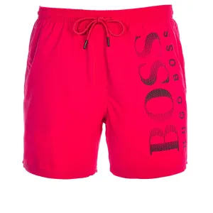 BOSS Octopus Swim Short in Fuchsia