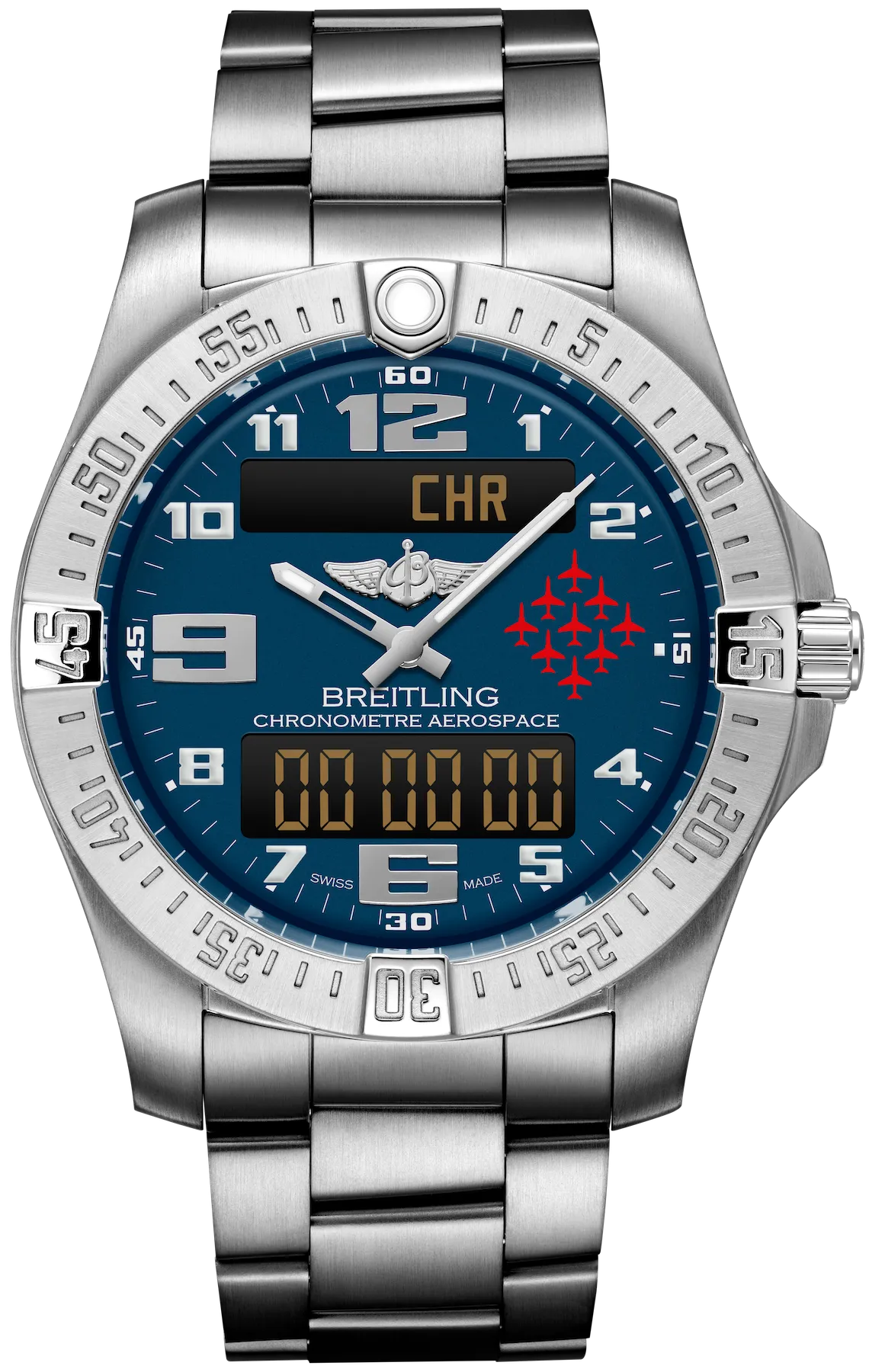 BRT Watch Aerospace Red Arrows Titanium Bracelet Limited Edition D