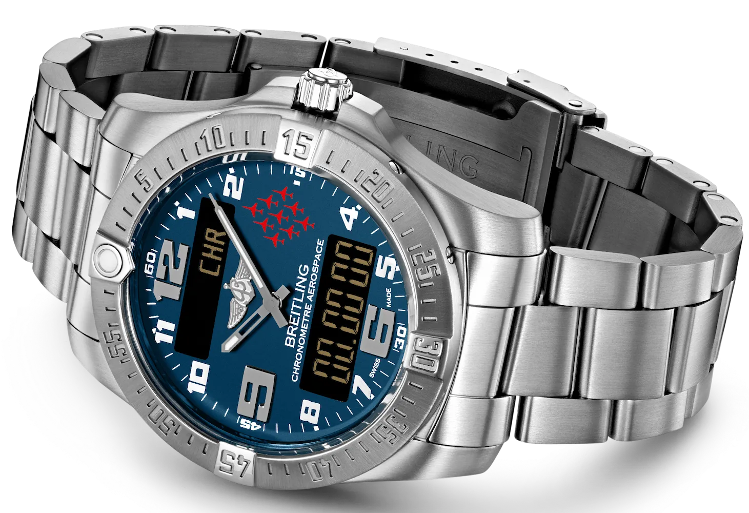 BRT Watch Aerospace Red Arrows Titanium Bracelet Limited Edition D