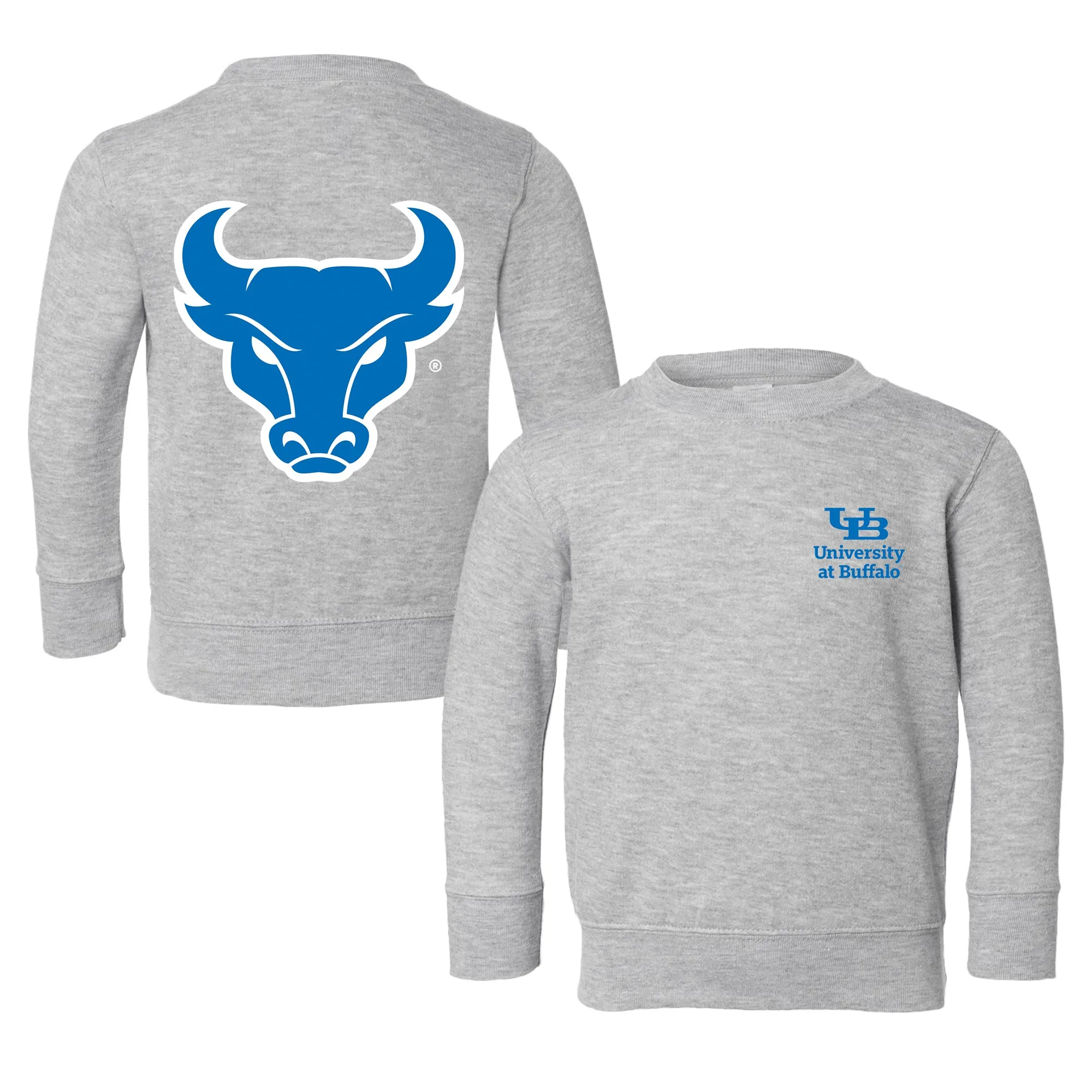 Buffalo Bulls Logo Toddler Crewneck Sweatshirt