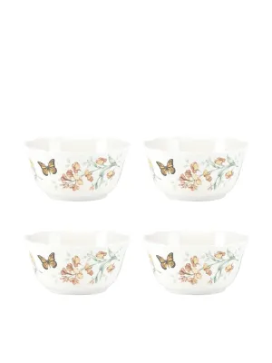 BUTTERFLY MDW MELAMINE DW AP BOWL S/4