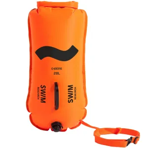 C-Skins Swim Research Swim Safety Buoy 28L Dry Bag Orange