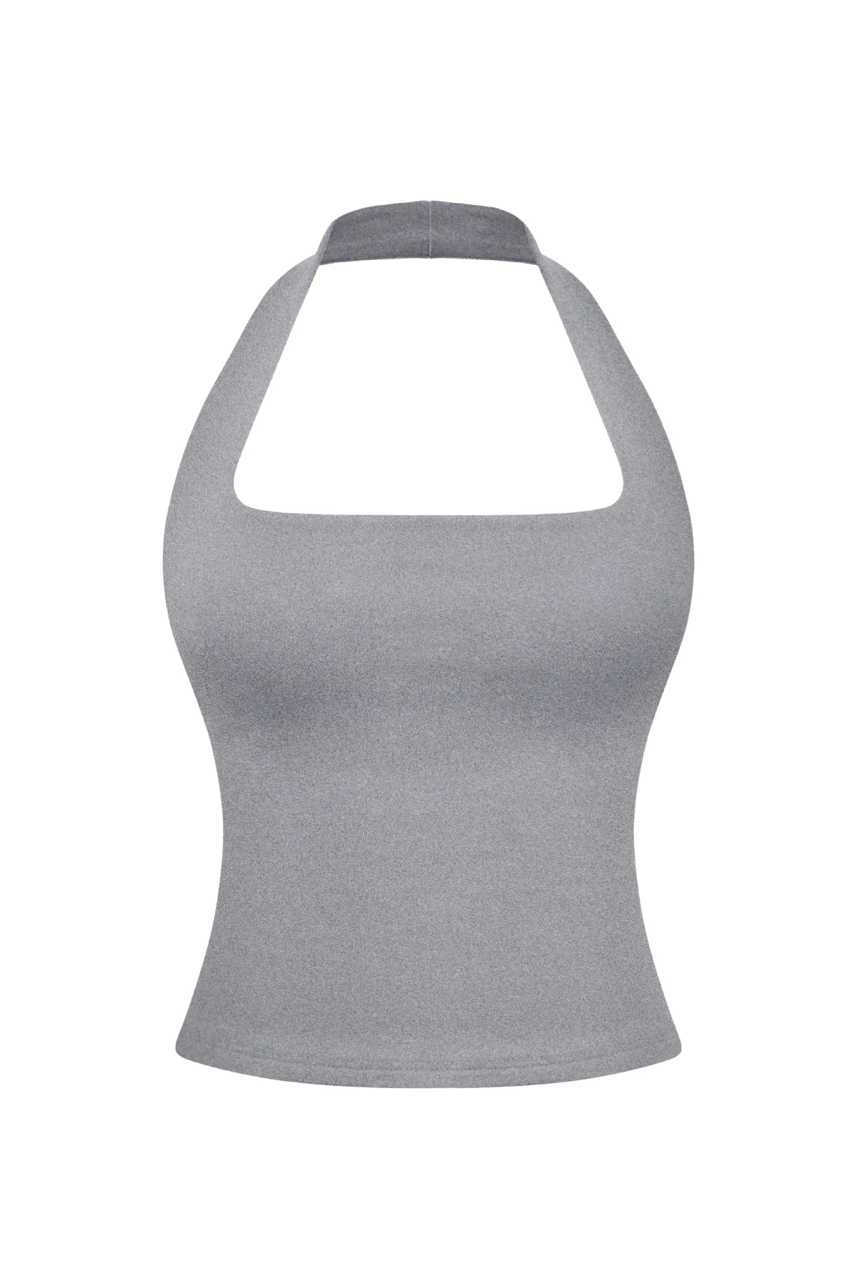 Cara Halter Top (Heather Grey)