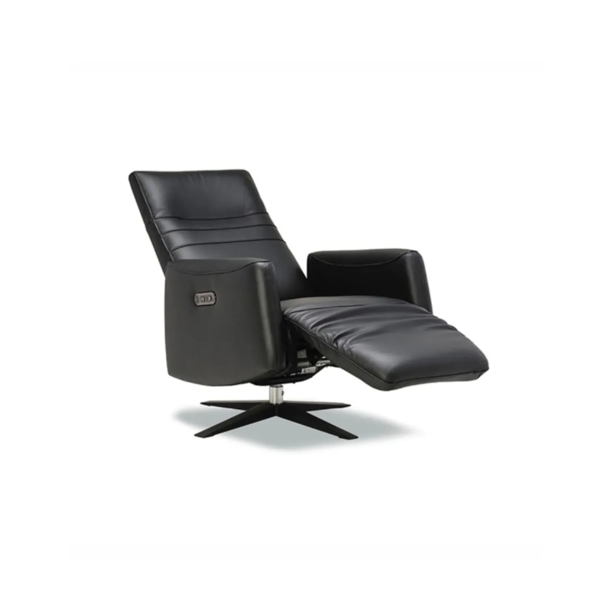 Ceres Leather Power recliner with Swivel Base