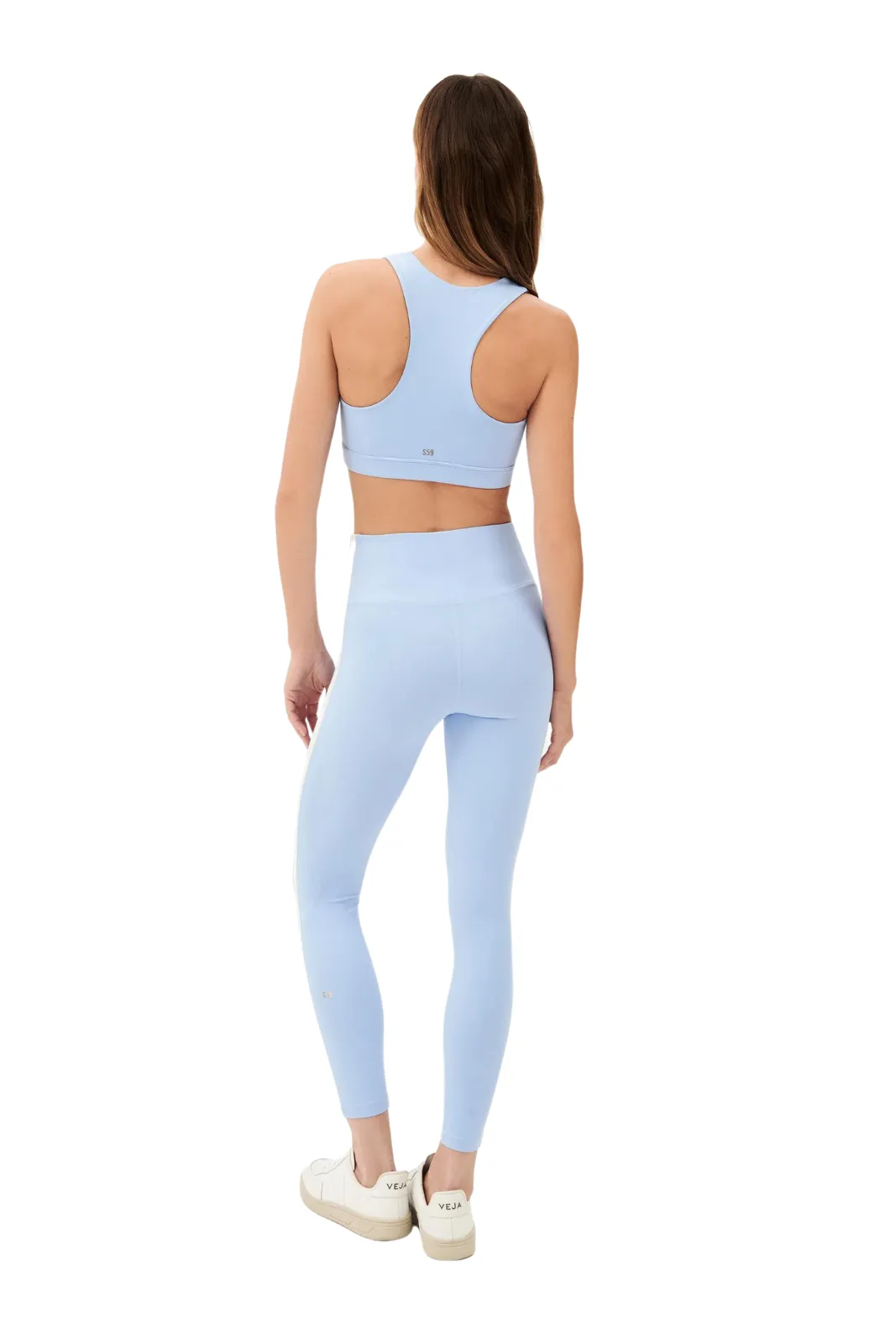 Clare High Waist Rigor 7/8 Legging Skylight/Creme