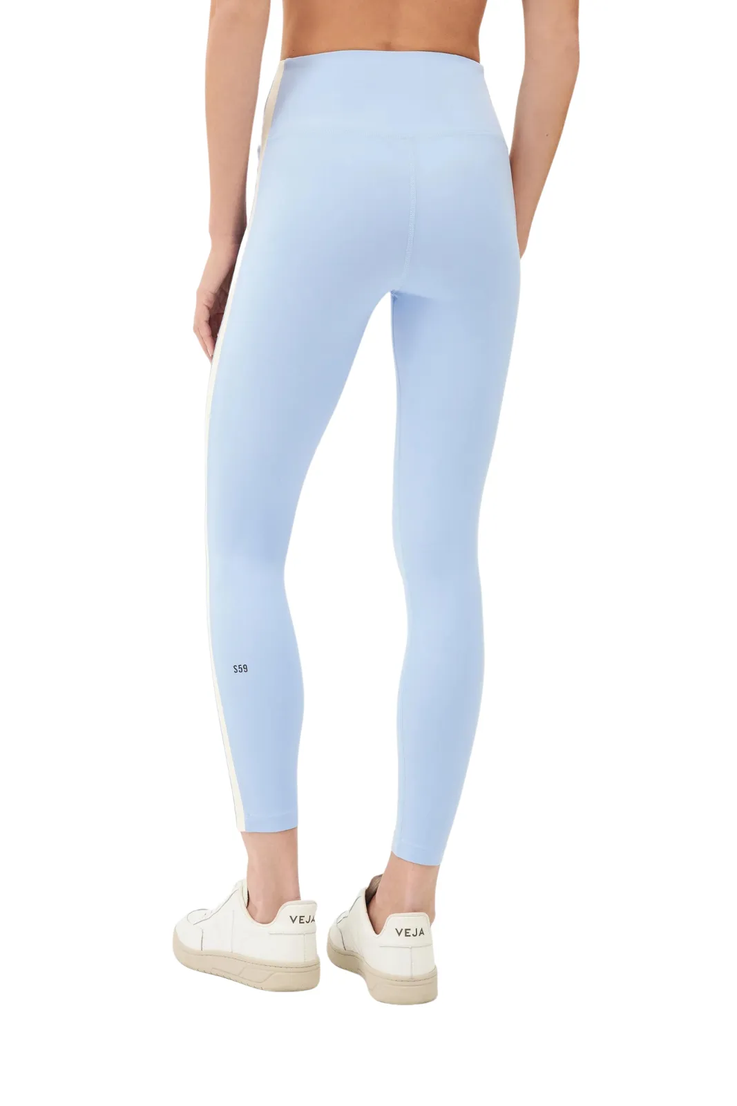 Clare High Waist Rigor 7/8 Legging Skylight/Creme