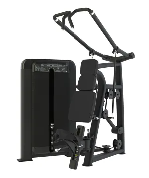 Club Line Seated Lat Pulldown (Converging Axis) Weight Stack Tower