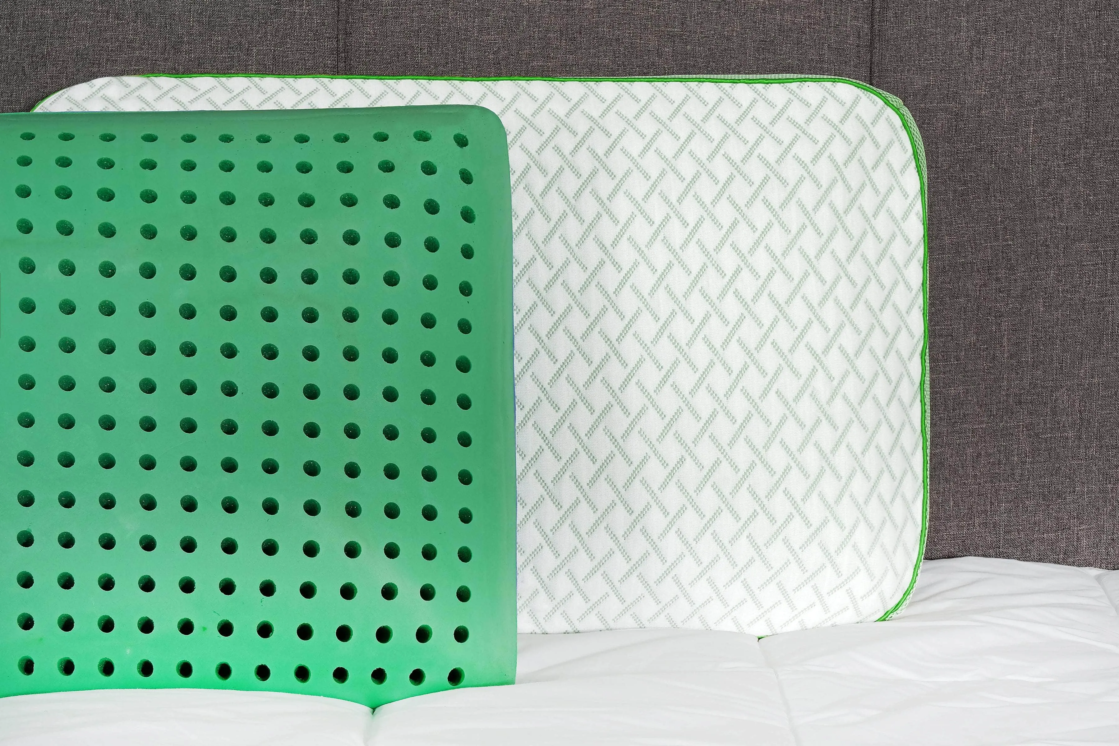 Cyrus Green Tea and Cooling Gel Infused Memory Foam Pillow