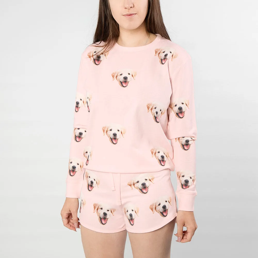 Dogsy Ladies Pink Lounge Set