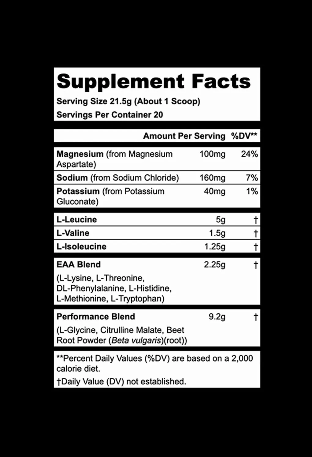 EAA Plus (20 Servings)