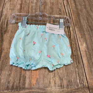 Gap Aqua flamingo elst/wst Shorts 3-6m