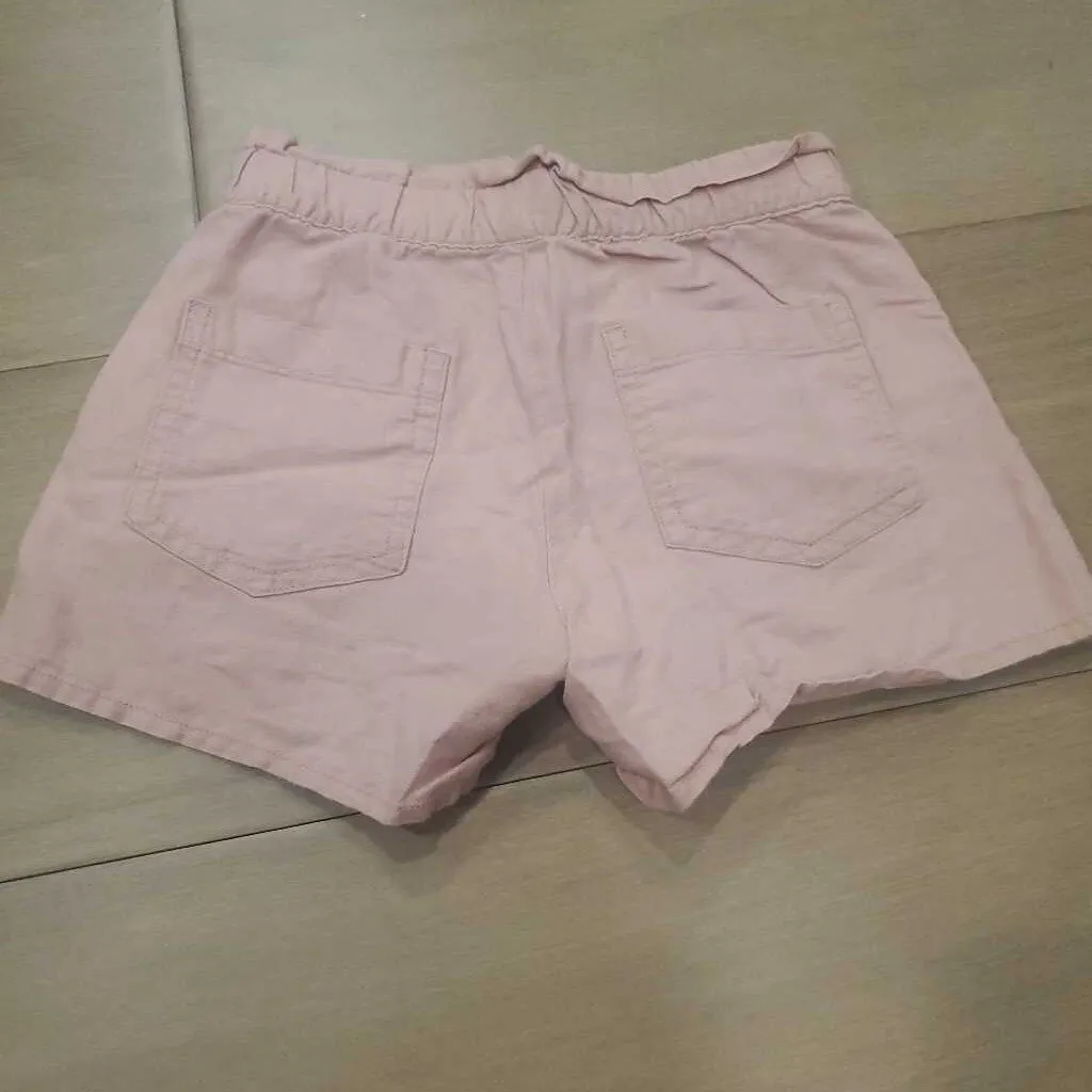 Gap dusty pink cotton shorts 4-5Y