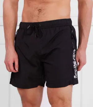 Iceberg Mixtape Swim Short (Black) - IICE3MBM06BLA