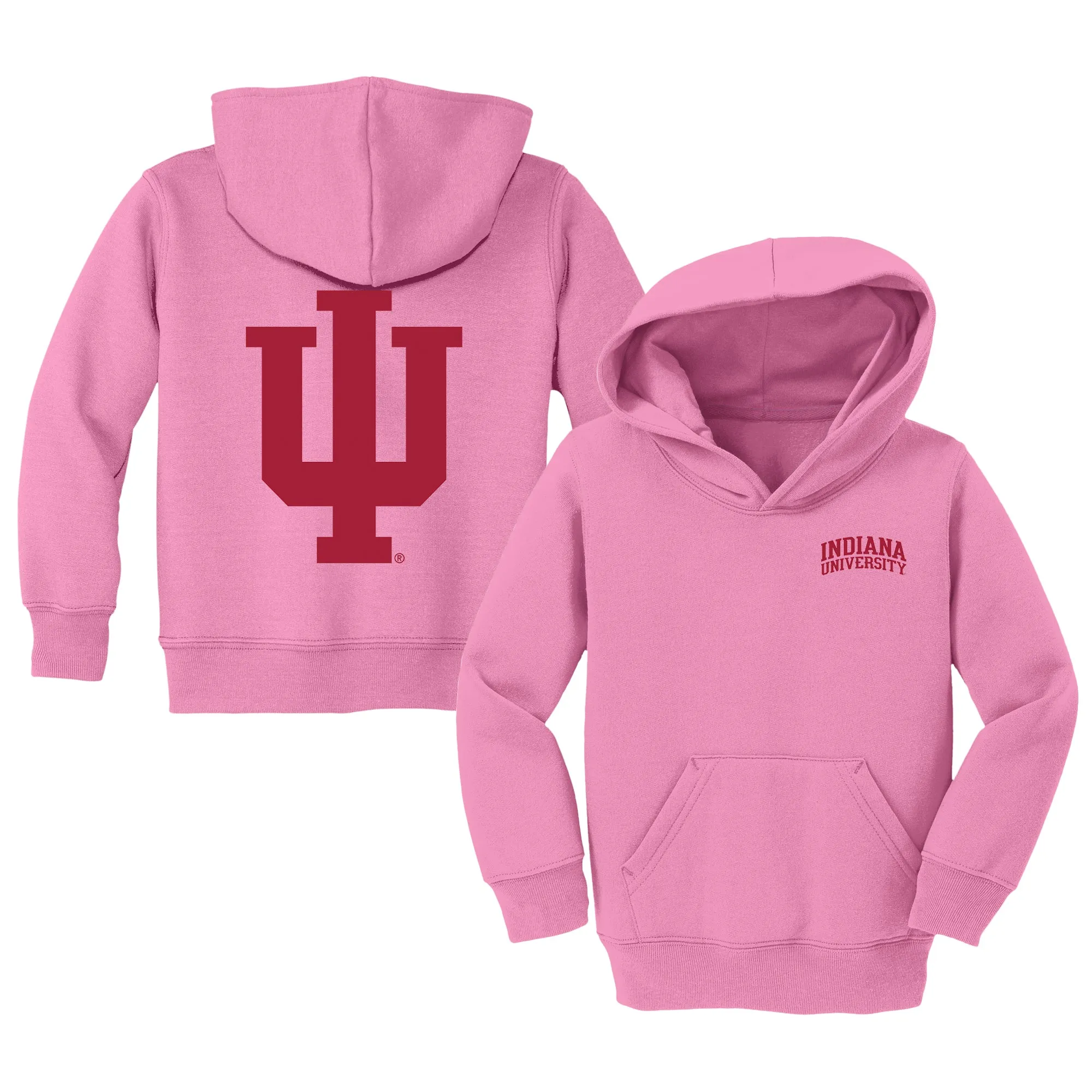 Indiana Hoosiers Logo Toddler Pullover Sweatshirt