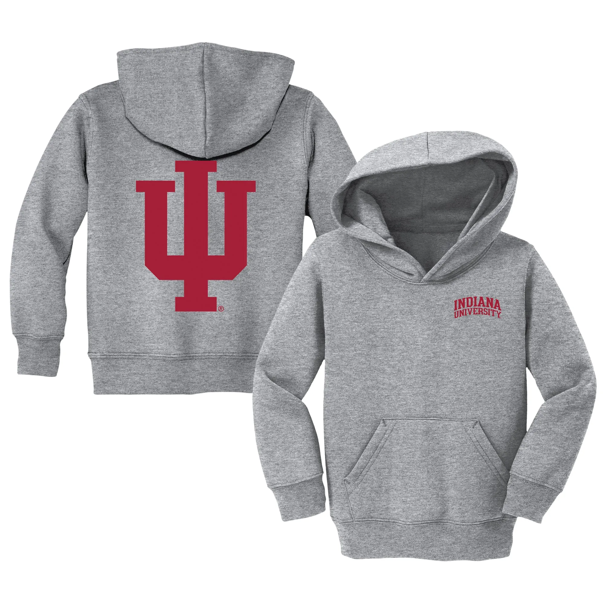 Indiana Hoosiers Logo Toddler Pullover Sweatshirt