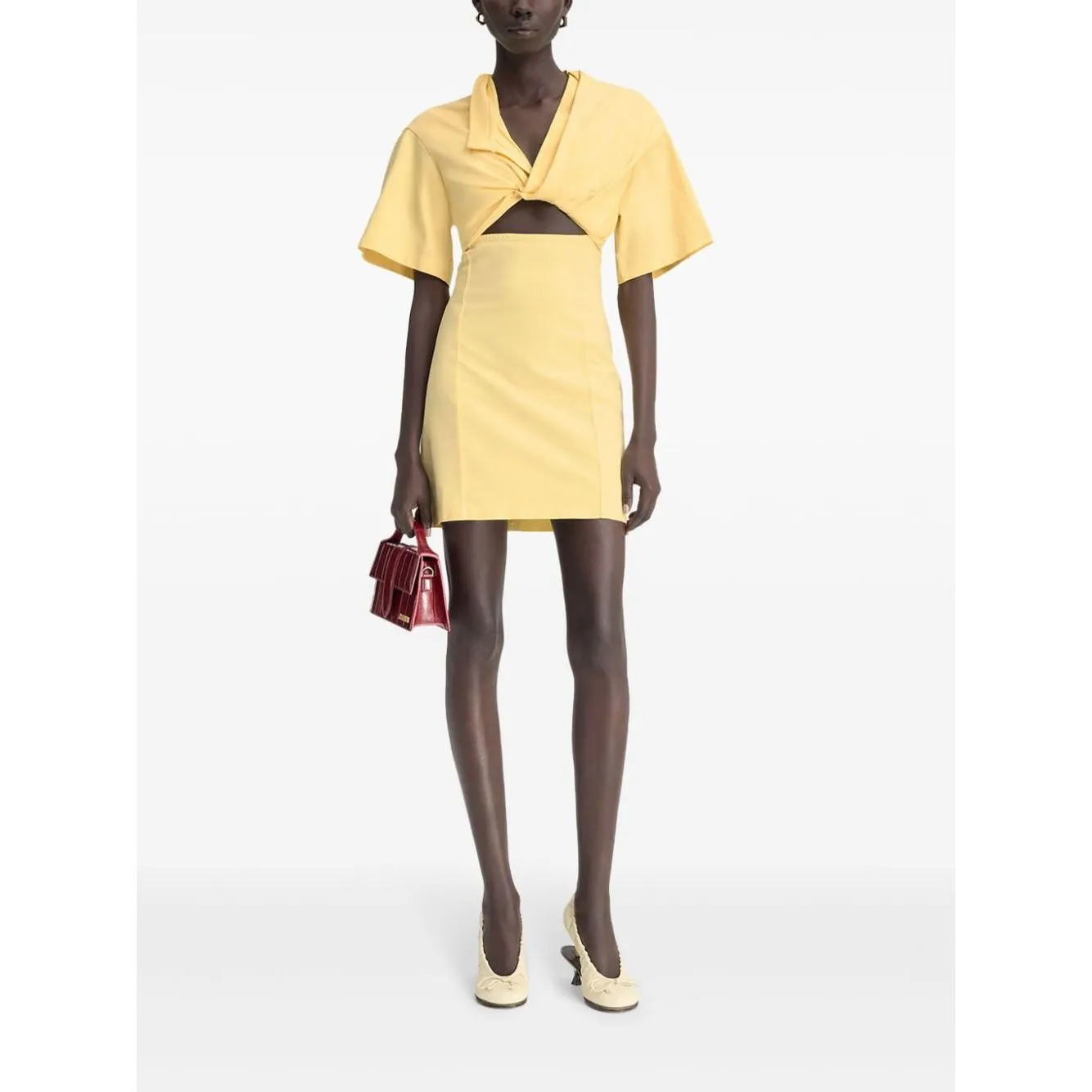 JACQUEMUS Dresses Yellow