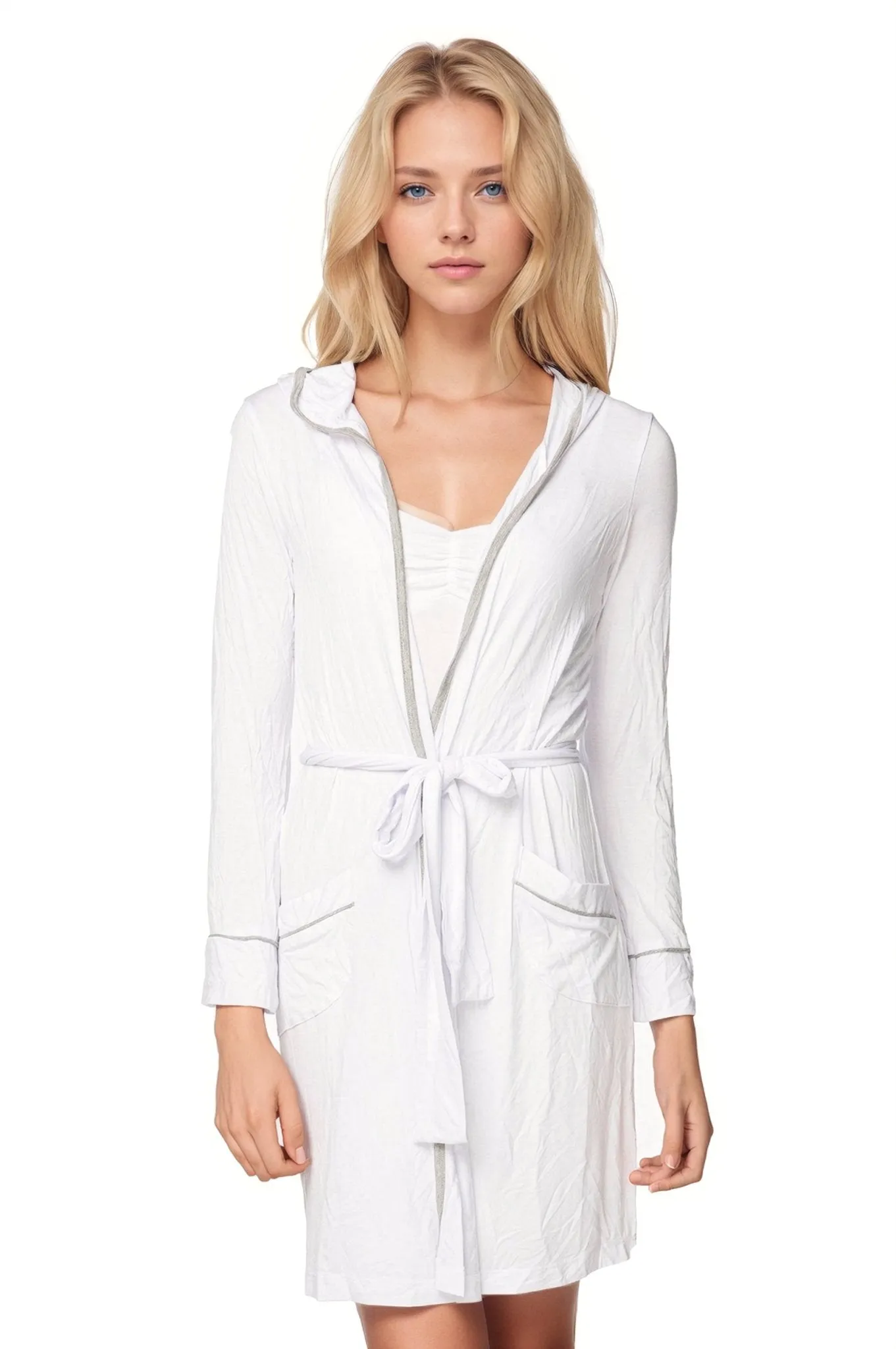 Jersey Knit Pippa Short Robe