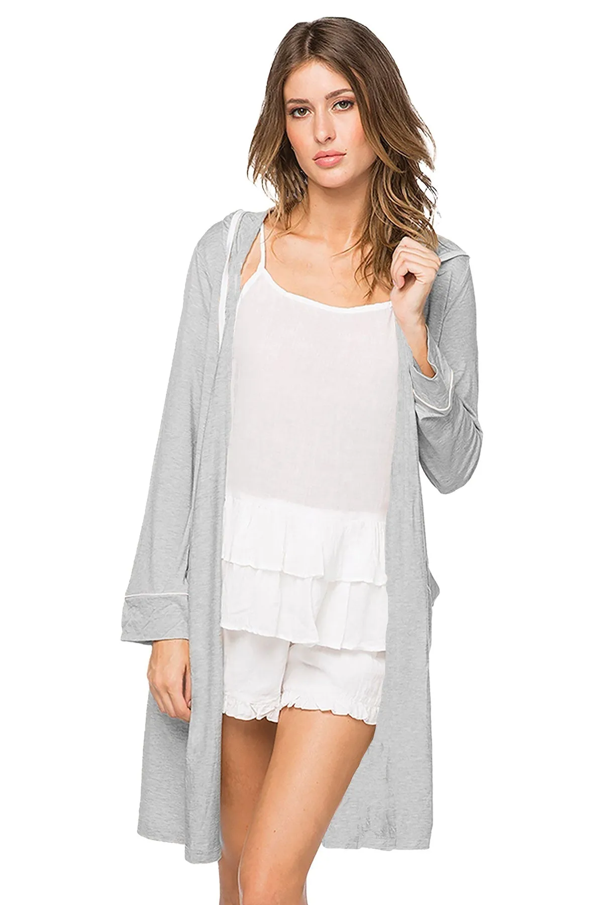 Jersey Knit Pippa Short Robe