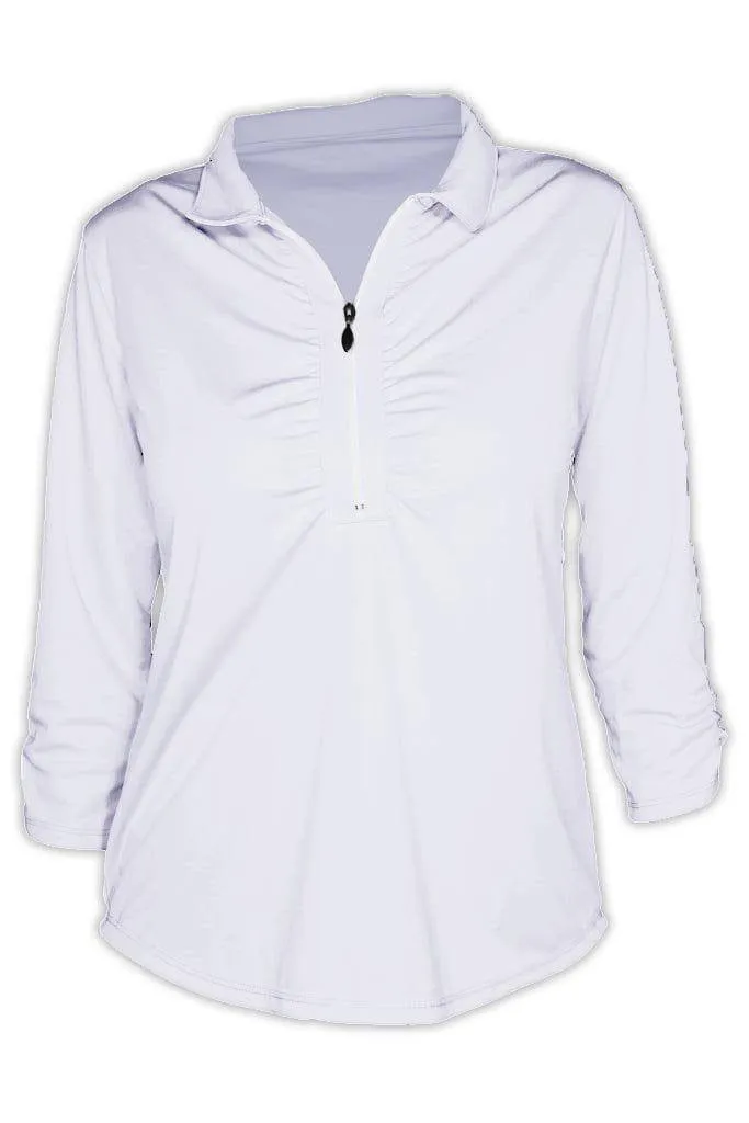 Ladies Shell Caye 1/4 Zip Pullover