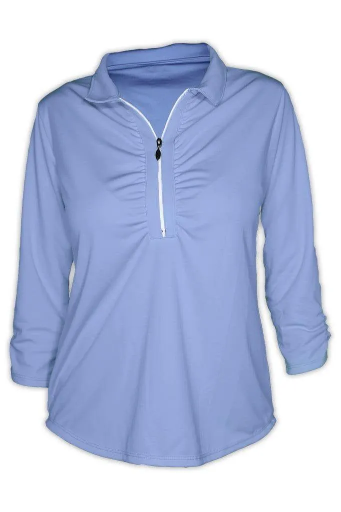 Ladies Shell Caye 1/4 Zip Pullover