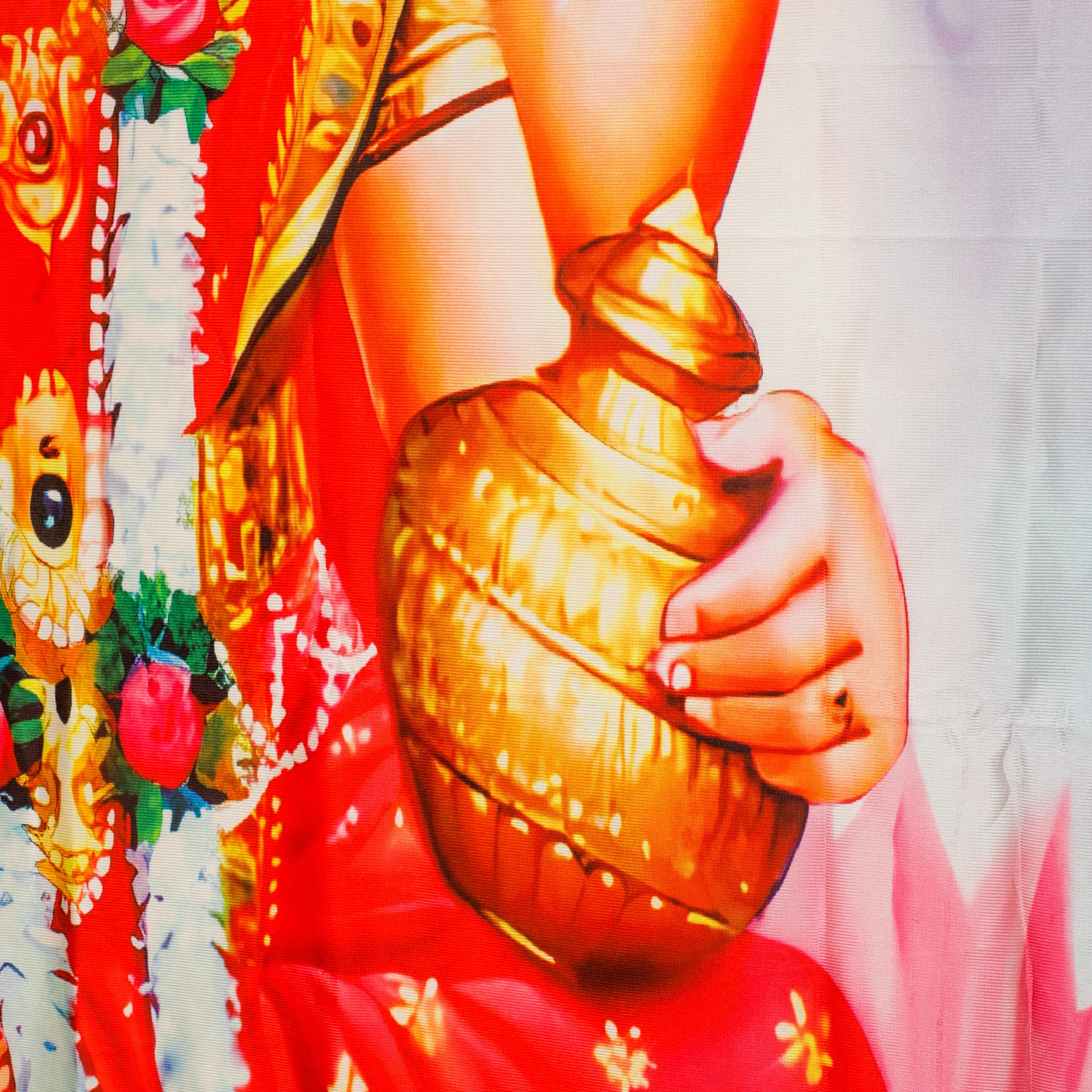 Lakshmi Mata Backdrop Cloth