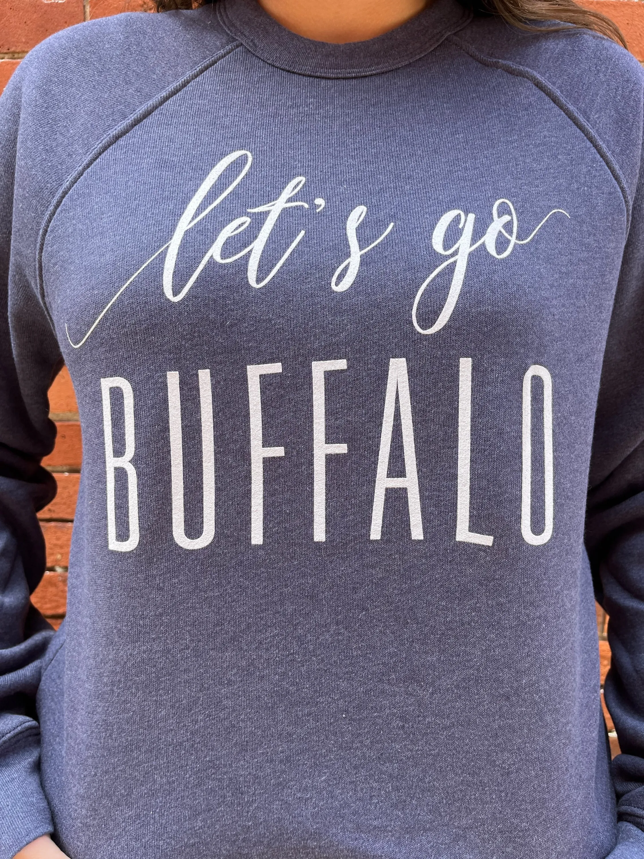 Let's Go Buffalo Crewneck Sweatshirt