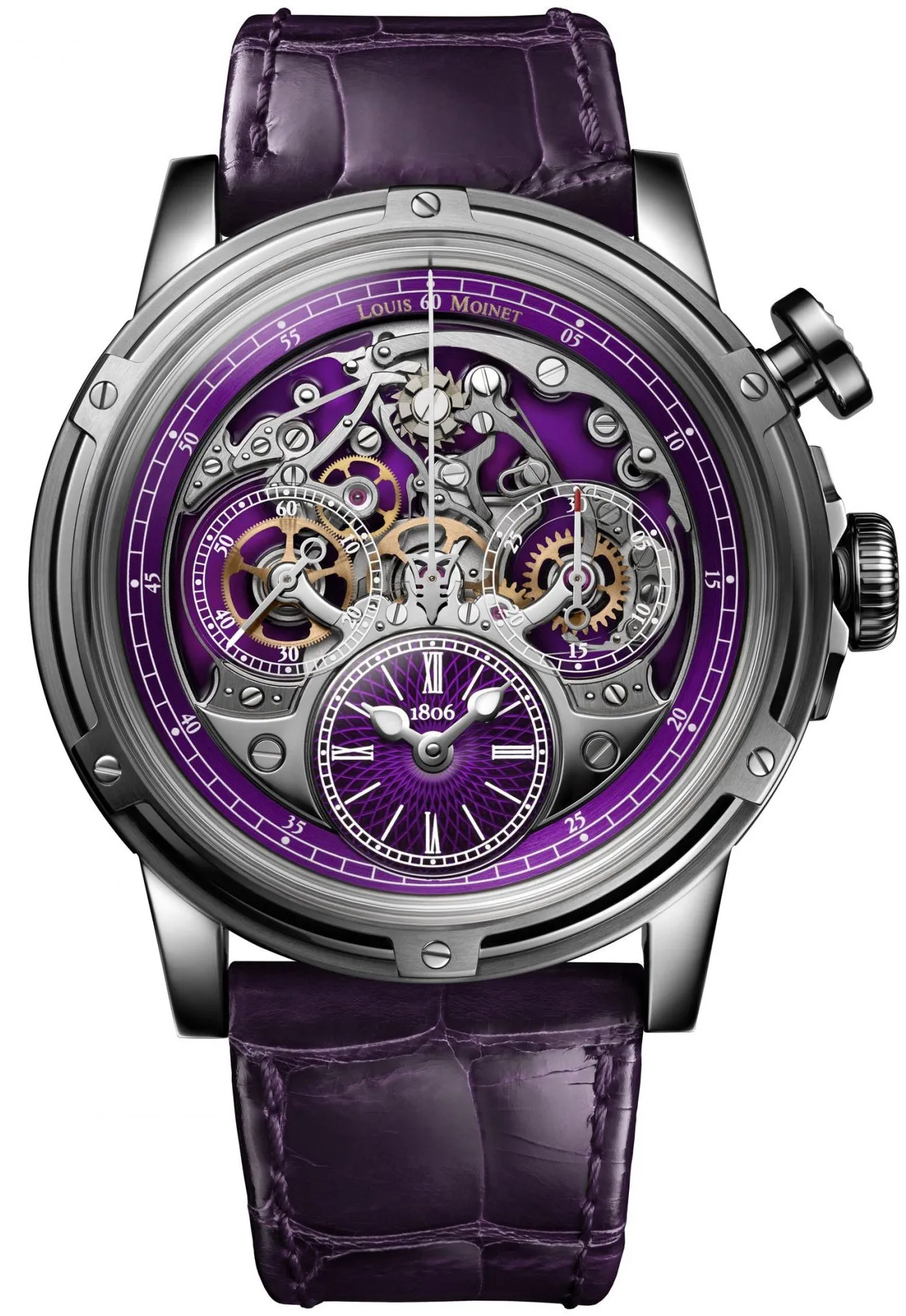 LM Watch MemORSSSuperlight Purple Limited Edition