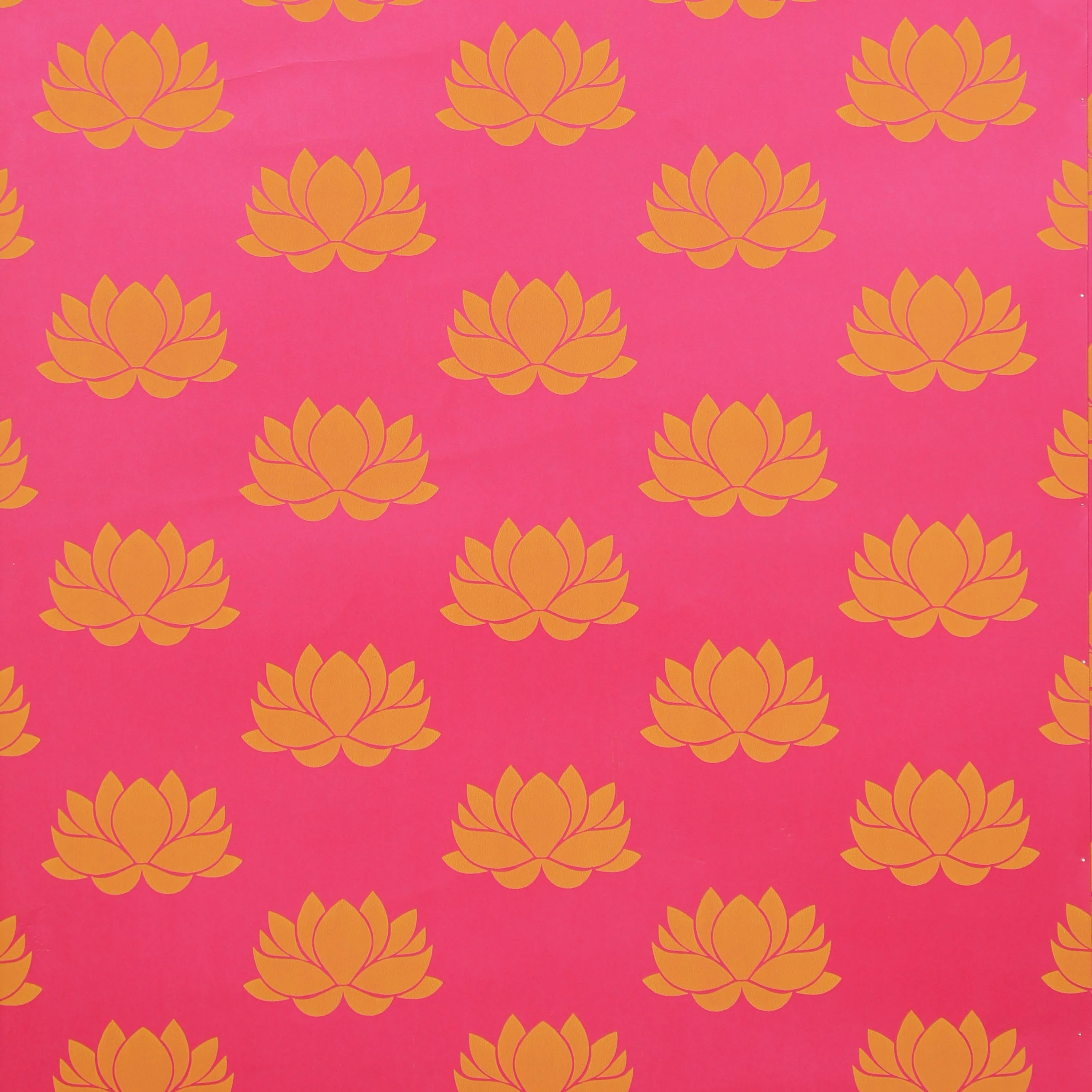 Lotus Printed Pink Backdrop Sheet