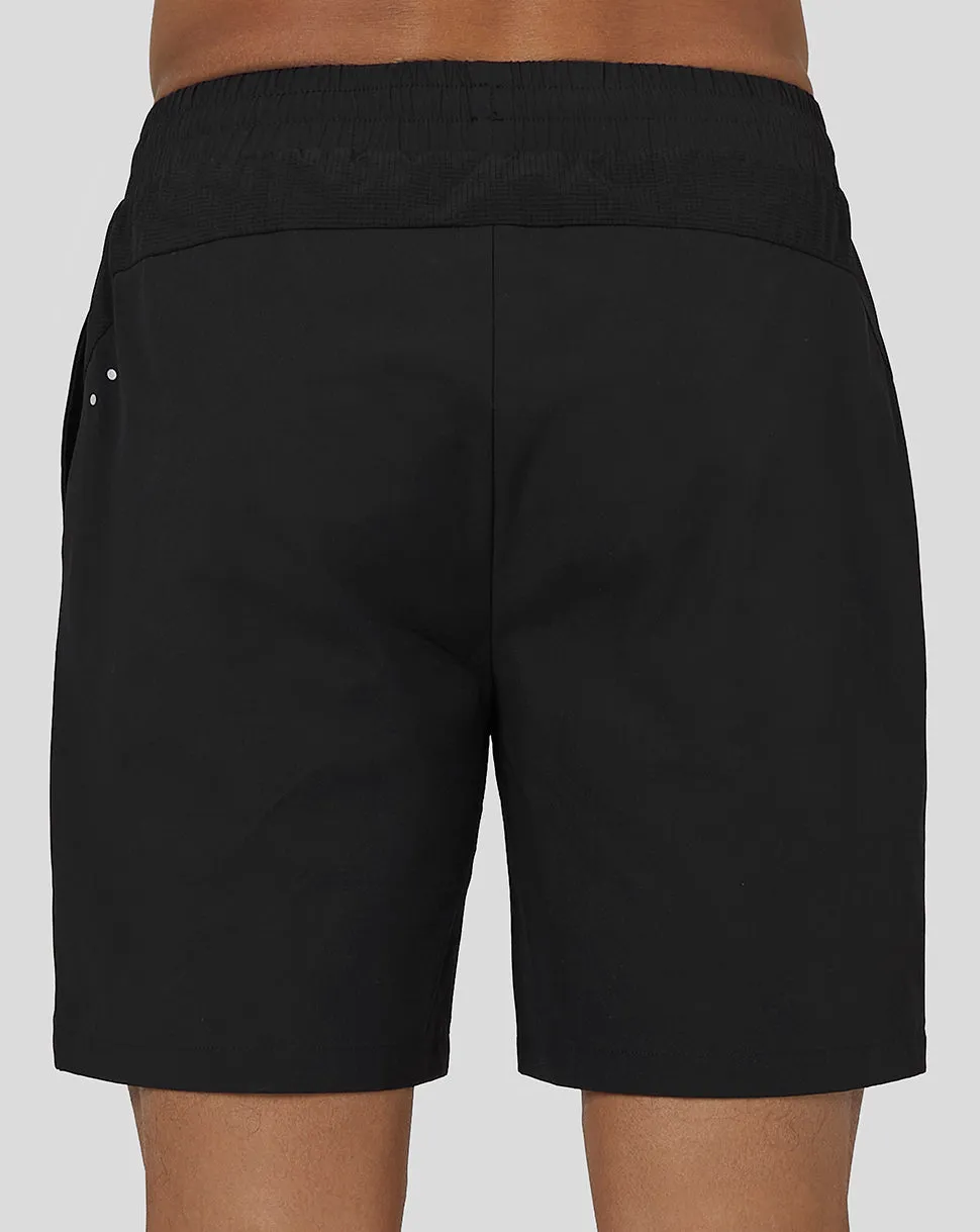 Men's Active Breathable Woven Shorts - Black