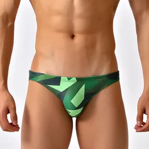 Modern Camo Low Cut Swim Brief