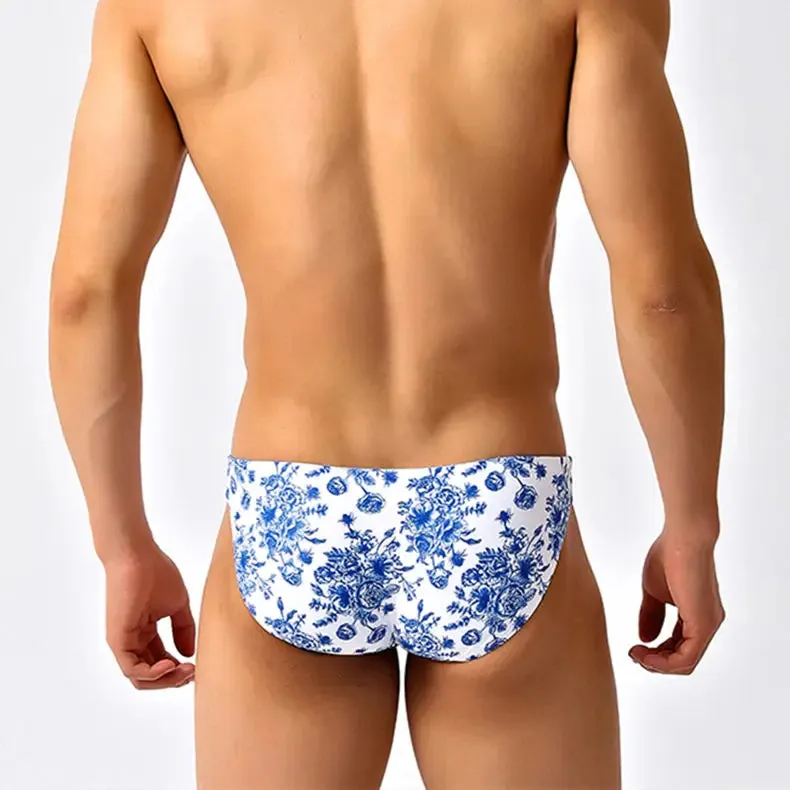 Modern Camo Low Cut Swim Brief