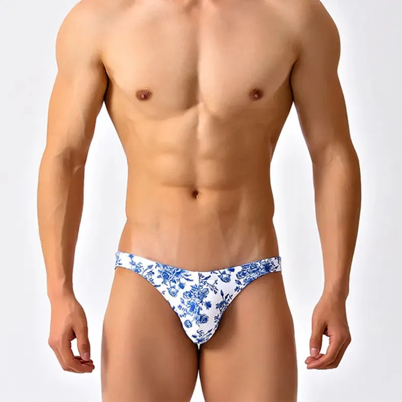 Modern Camo Low Cut Swim Brief