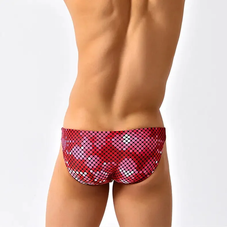 Modern Camo Low Cut Swim Brief