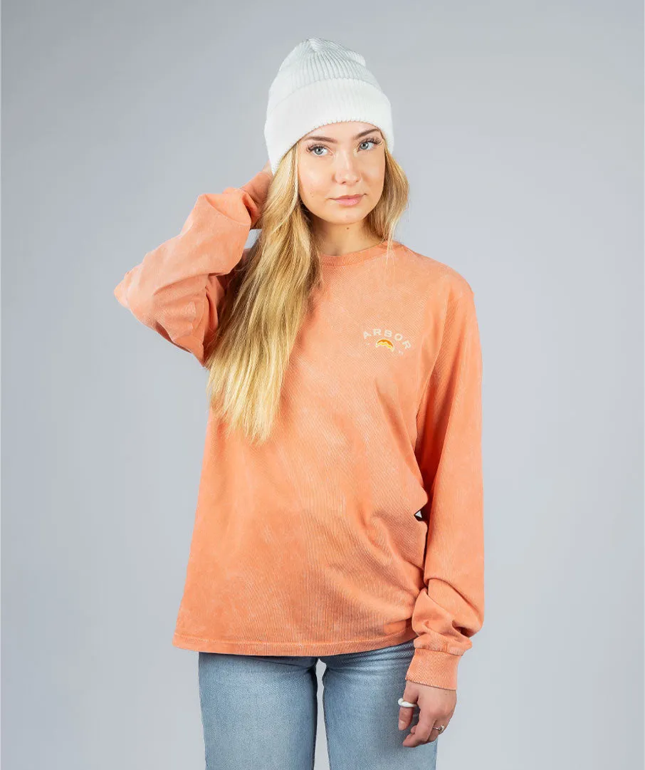 MTN Long Sleeve Tee - Mineral Wash Amber