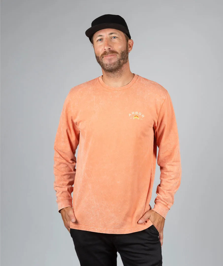 MTN Long Sleeve Tee - Mineral Wash Amber