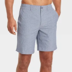 New - Men's 9" Hybrid Swim Shorts - Goodfellow & Co Navy Blue 40