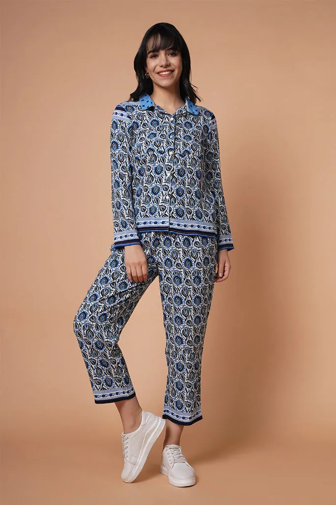 Ocean Blue Loungewear