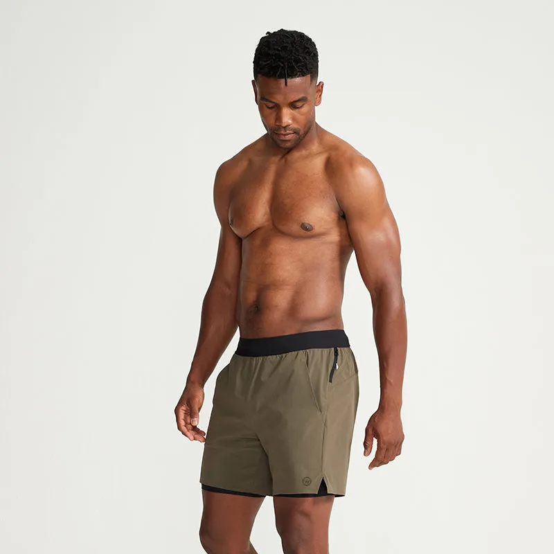 Olive ANY-WEAR™ Short | Smart Apparel