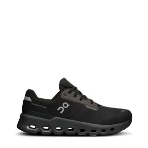 On Men's Cloudrunner 2 Waterproof Sneaker in Magnet/Black