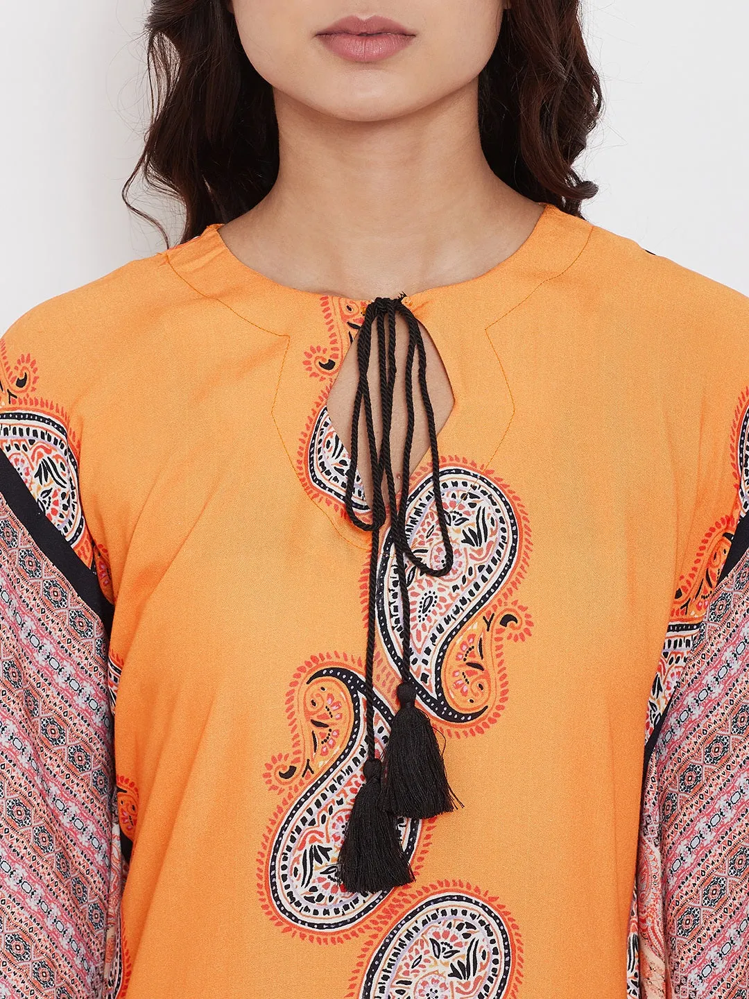 Paisley Trail Loungewear Kaftan - (Clearance - Final Sale)