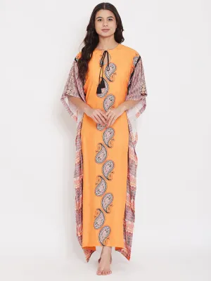 Paisley Trail Loungewear Kaftan - (Clearance - Final Sale)