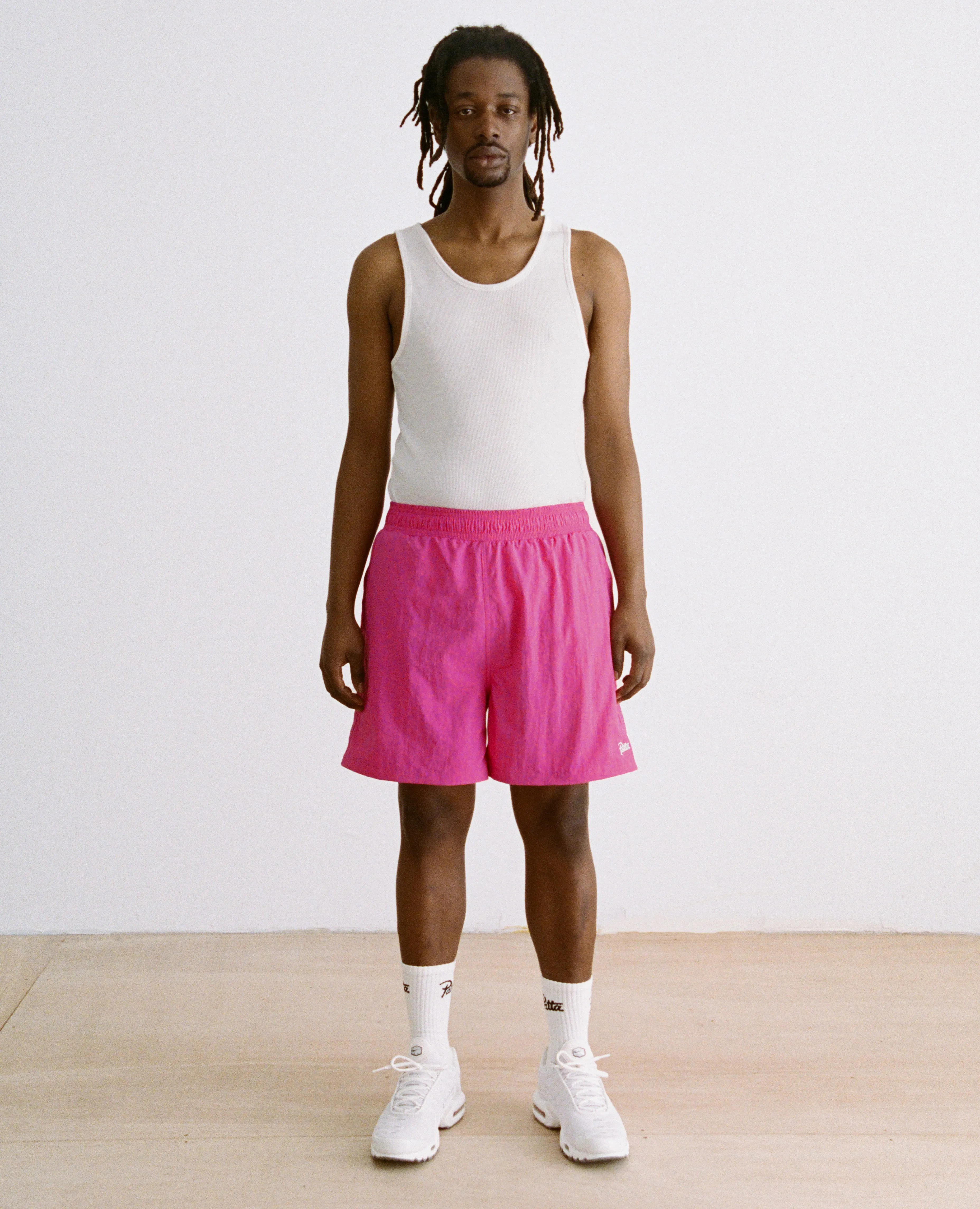 Patta Basic Nylon Swim Shorts (Rose Violet)