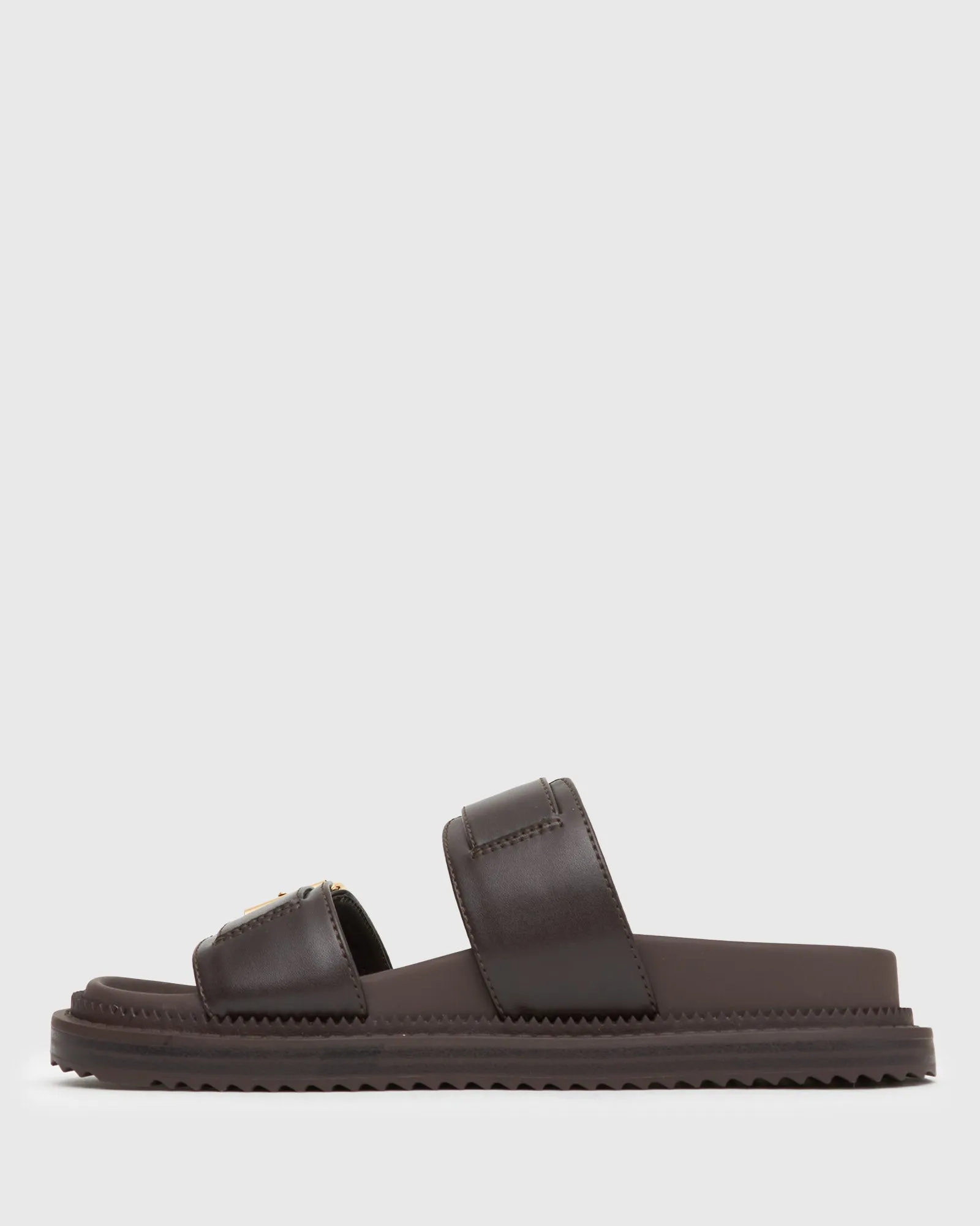 PRE-ORDER MIDTOWN Feature Buckle Footbed Sandals